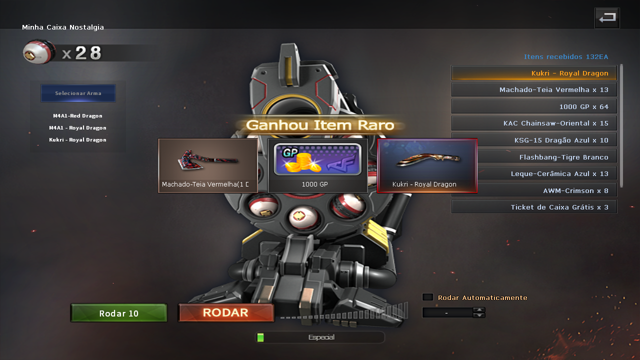 Kukri - Royal Dragon